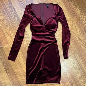 Windsor velvet dress